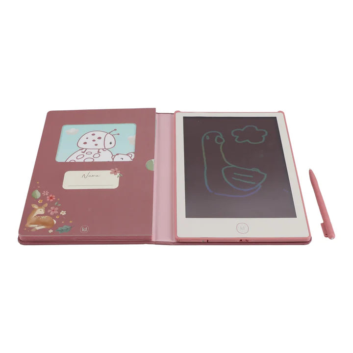 Tablet de dibujo Little Dutch - Rosa Fairy Garden
