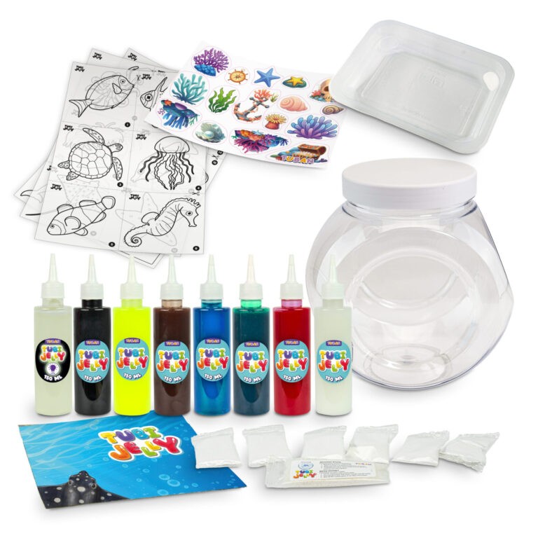 Kit figuras 3D Tubi Jelly Ocean - Tuban