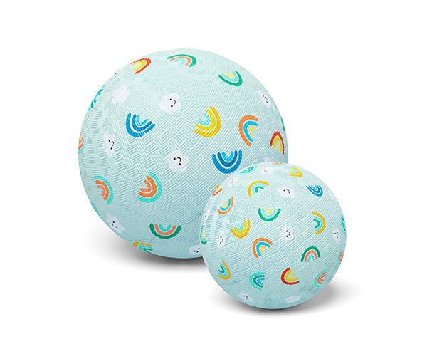 Pelota de caucho 13cm RAINBOWS AND CLOUDS Little L