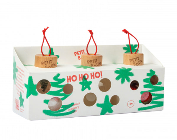 Bolas de Navidad sensoriales Xmas Balls - PETIT BOUM