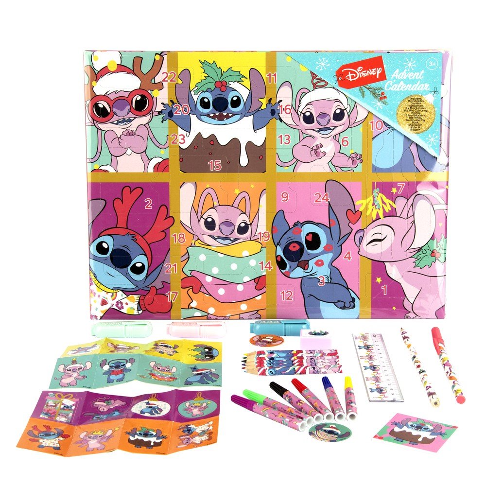 Calendario de adviento Stitch