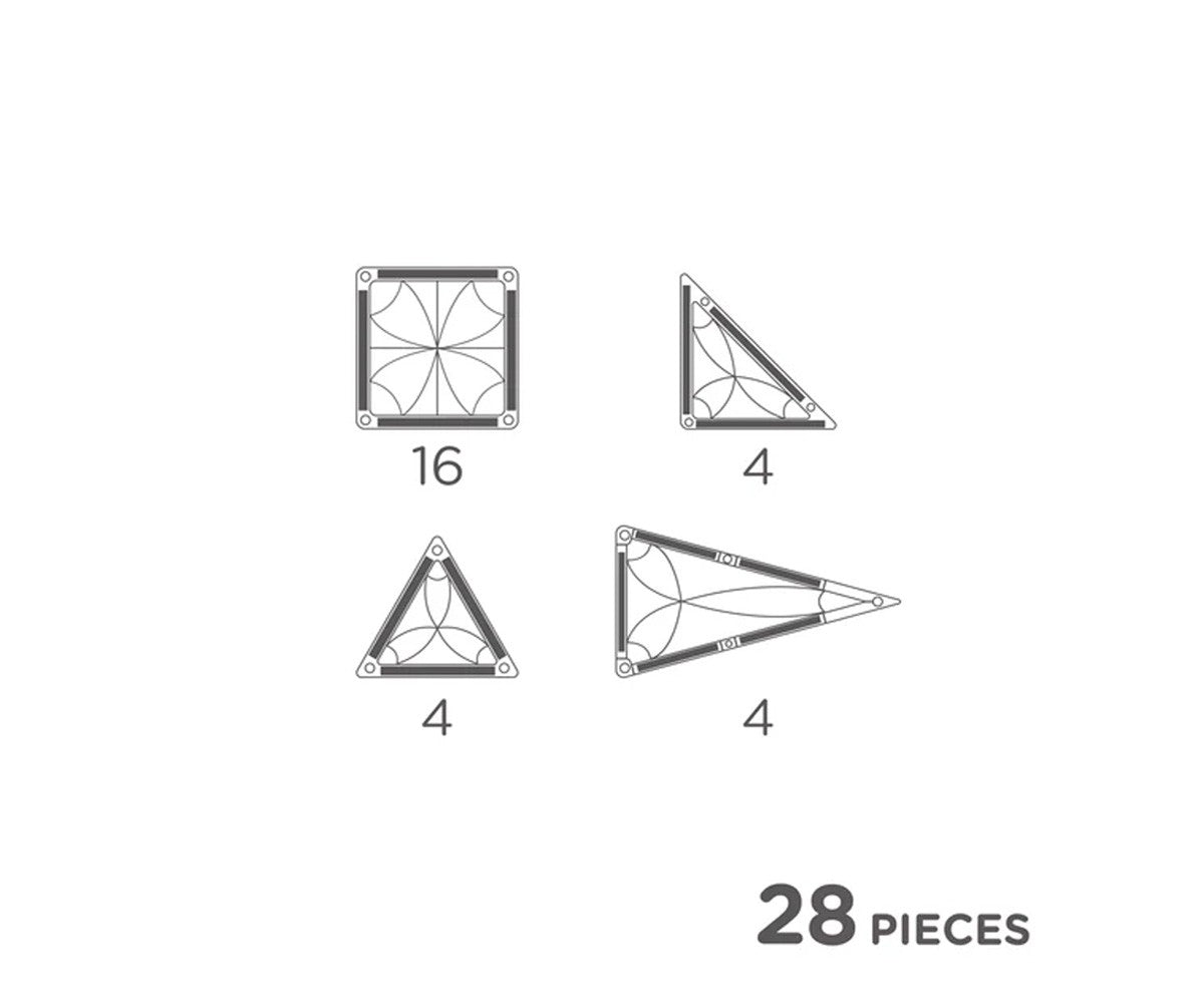 Pack Mini Tiles Intense 28 piezas Cleverclixx