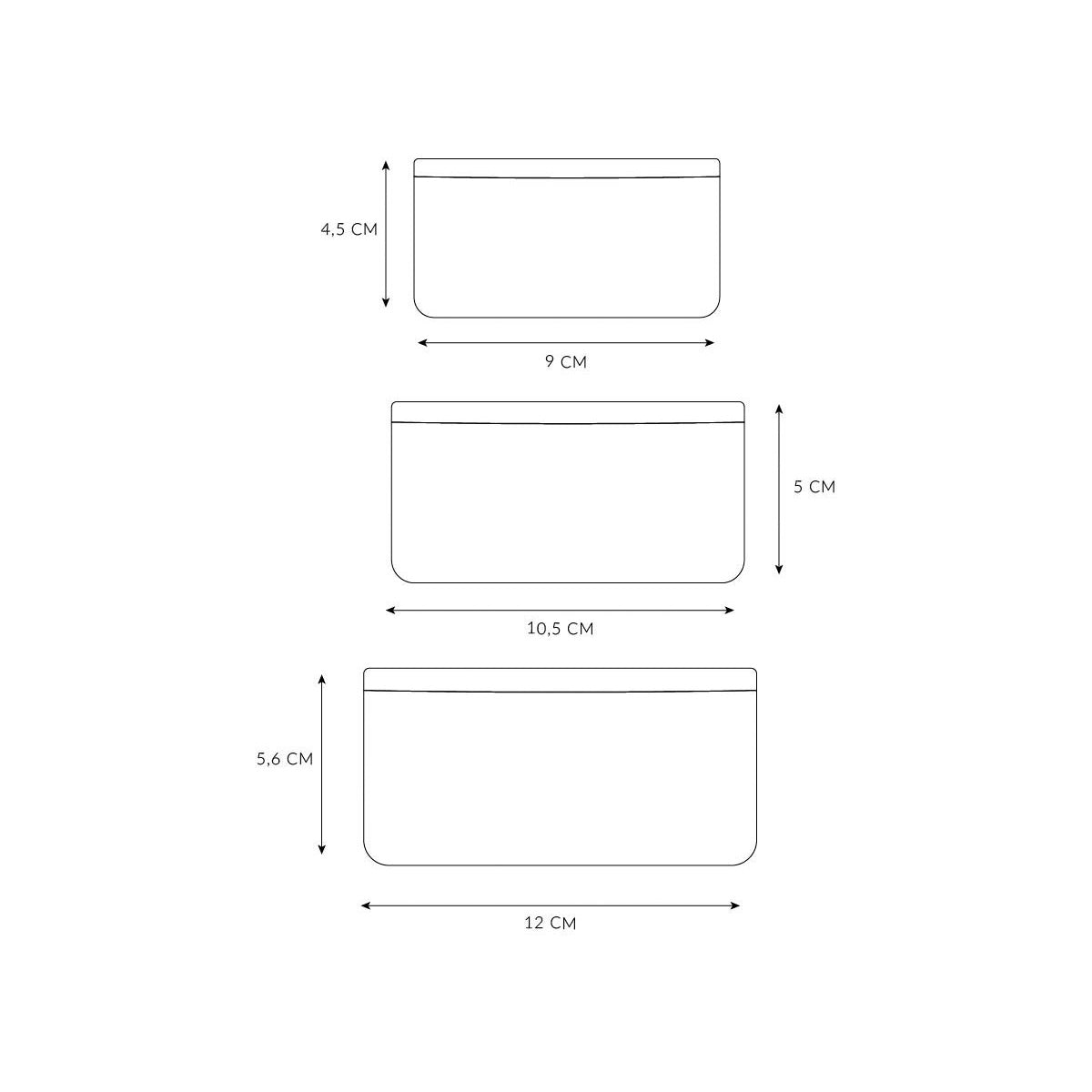 Set 3 cajas almuerzo Tutete Planes