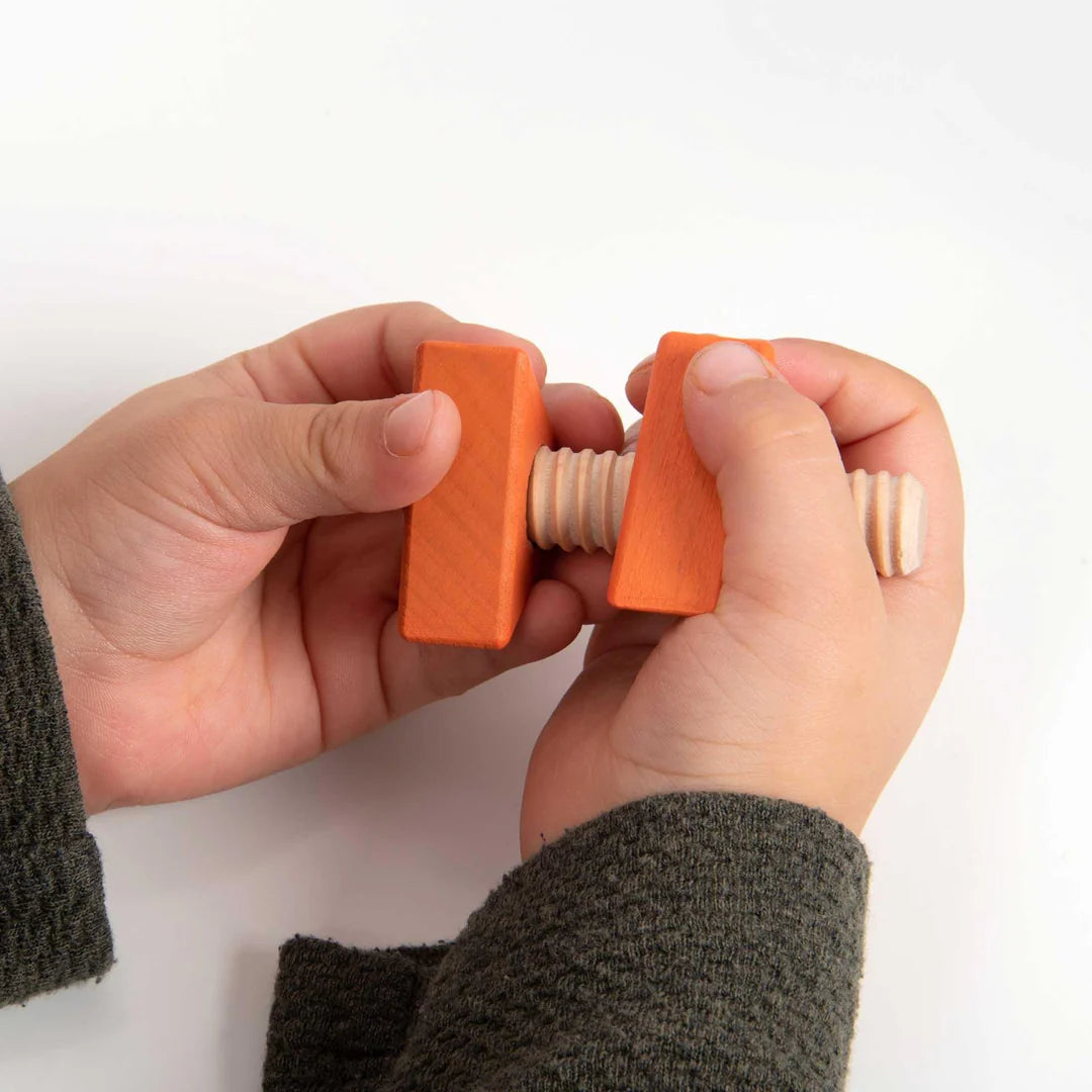 Formas geométricas madera arco iris 14 pzas. - TickiT