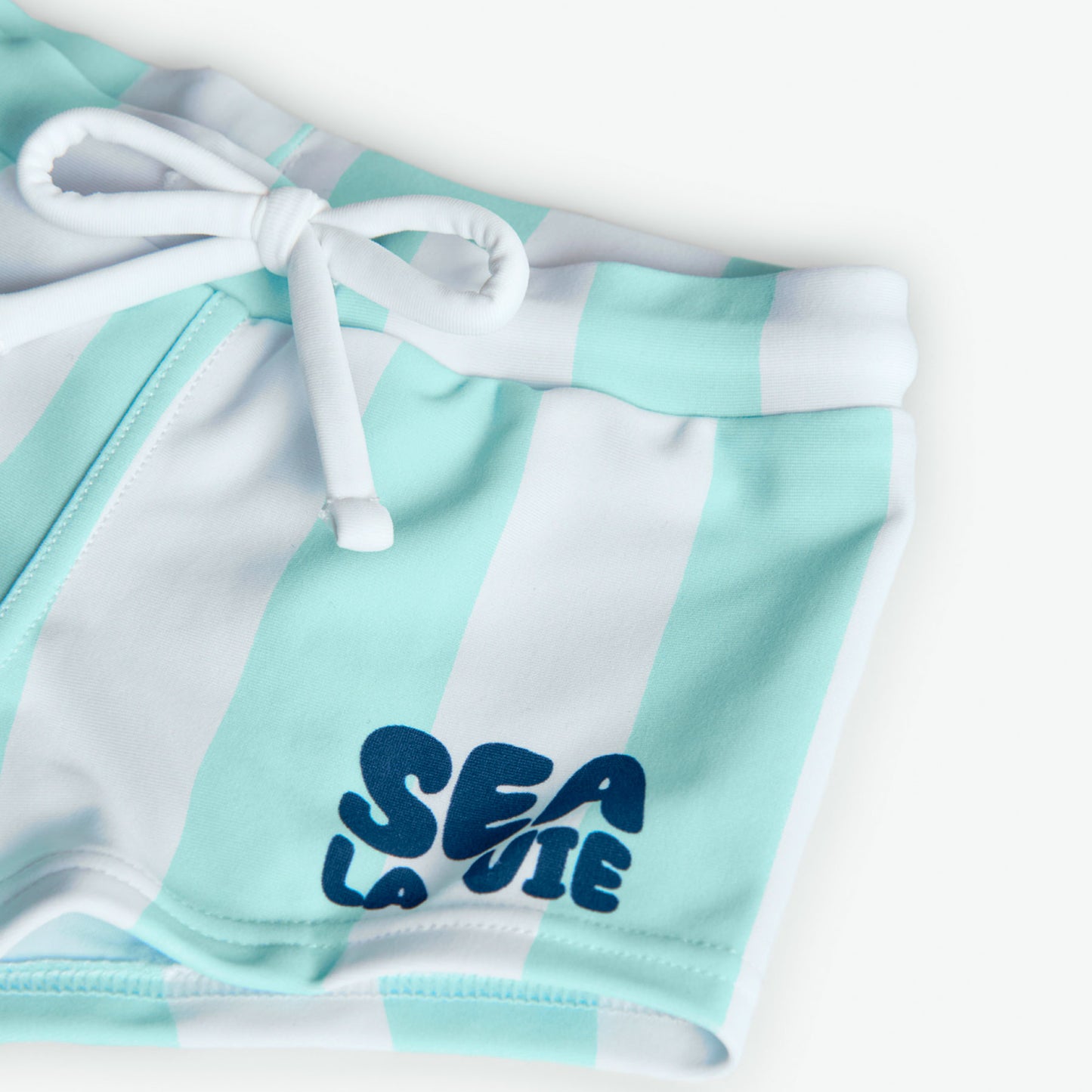 Bañador bóxer BOBOLI Sea la vie white