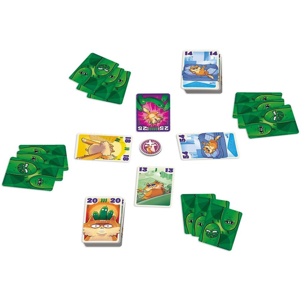 Juego de mesa Gatos contra Pepinos - Mercurio