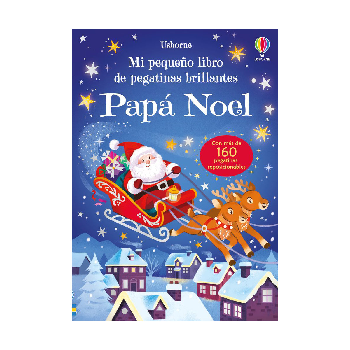 Mi pequeño libro de pegatinas. Papá Noel