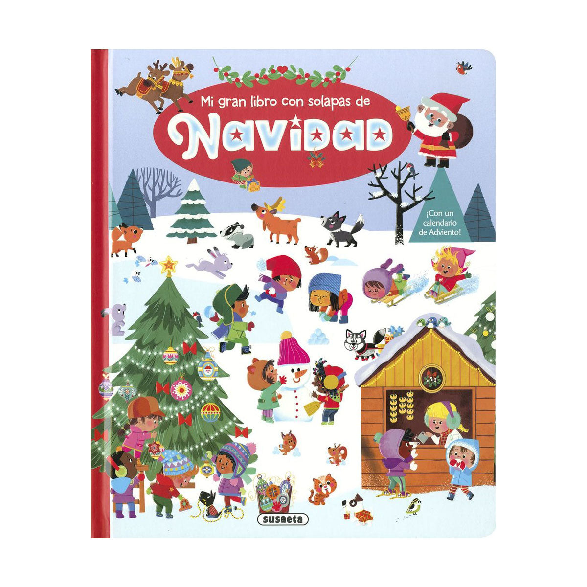Mi gran libro con solapas de Navidad