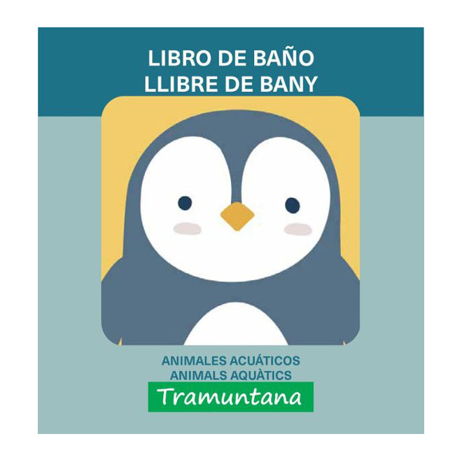 Libro de baño. Animales acuáticos