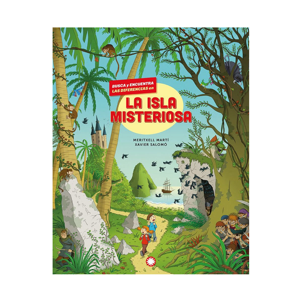 La isla misteriosa. Busca y encuentra las diferencias