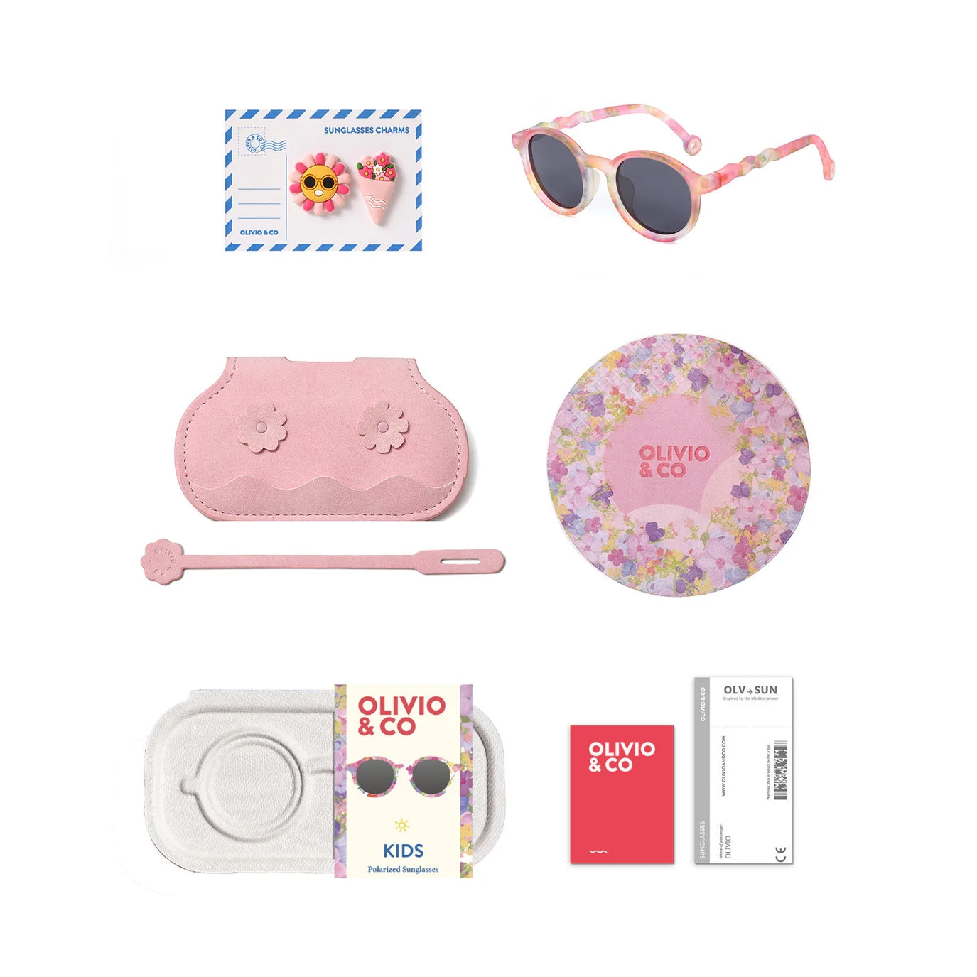 Gafas de Sol OLIVIO & CO - Oval Rock Rose