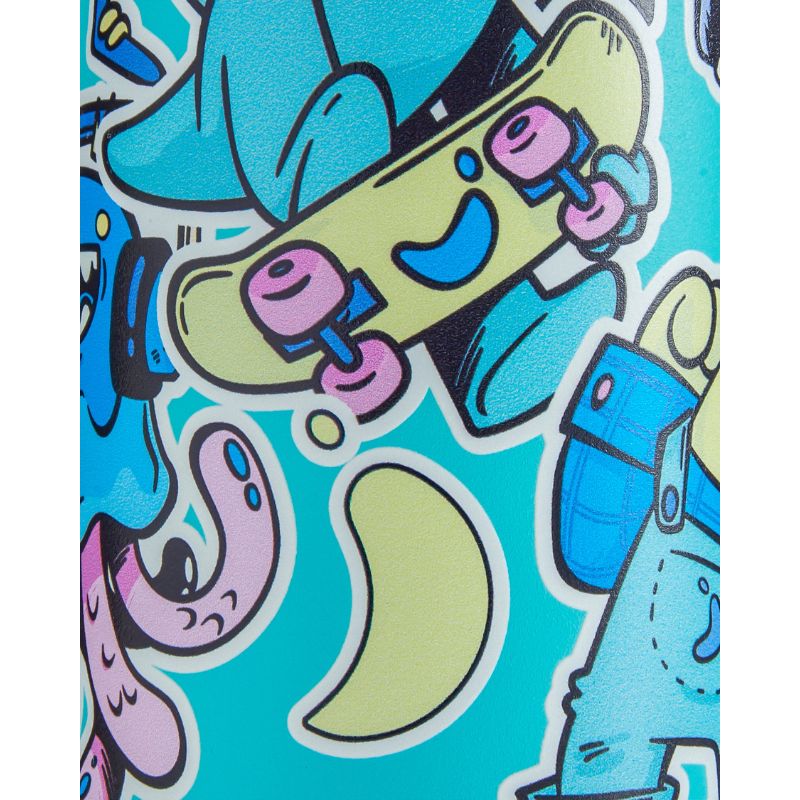 Botella Acero Inoxidable Kids Crew Stickers 350 ml Chilly´s Bottles