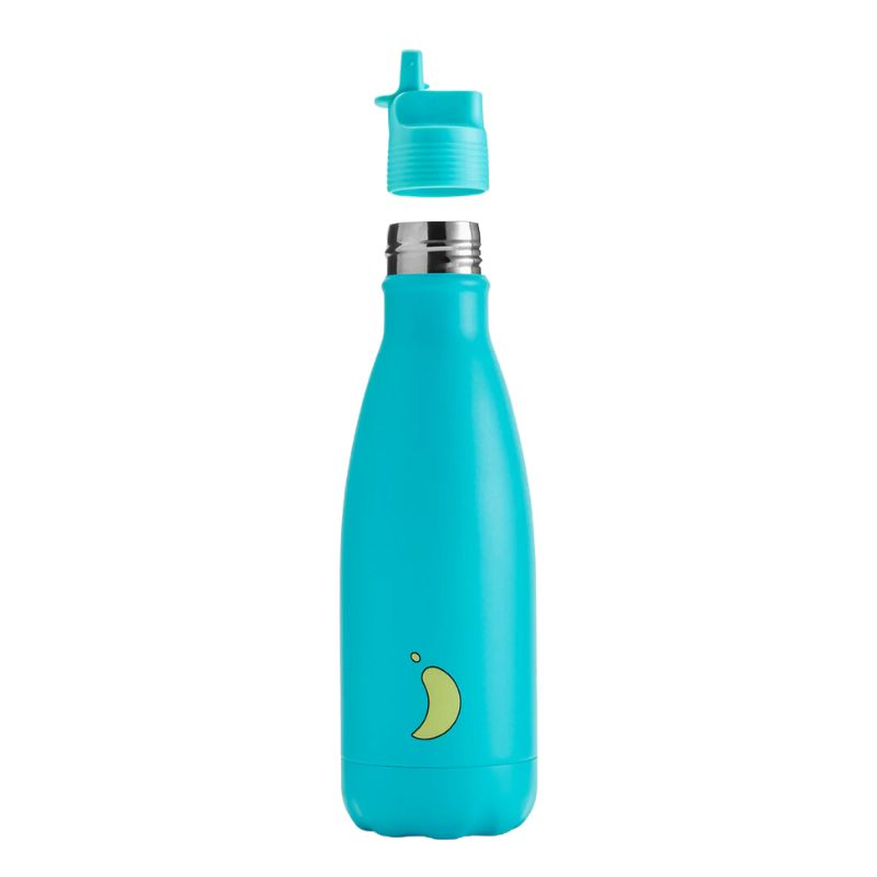Botella Acero Inoxidable Kids Crew Aqua 350 ml Chilly´s Bottles