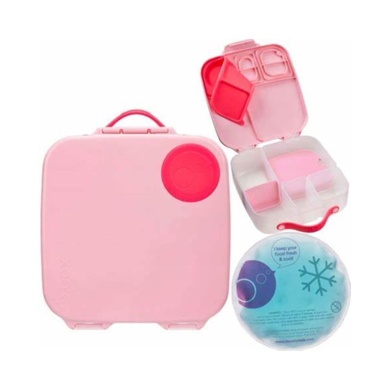 Caja Almuerzo con Gel Refrigerante Flamingo fizz b.box