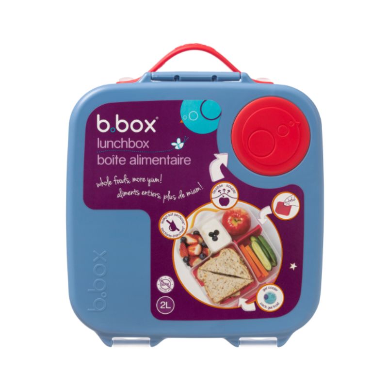 Caja Almuerzo con Gel Refrigerante Blue Blaze b.box