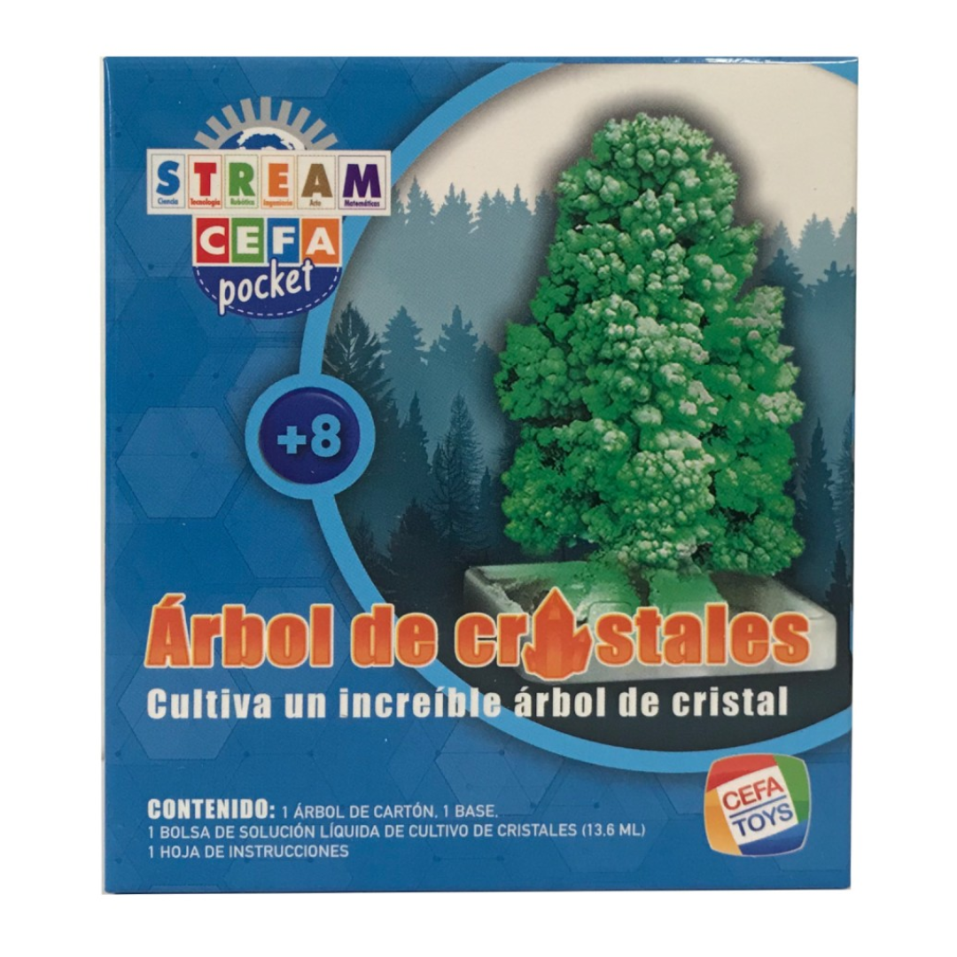 EXPERIMENTOS CIENCIA DE BOLSILLO CEFA - ARBOL DE CRISTALES