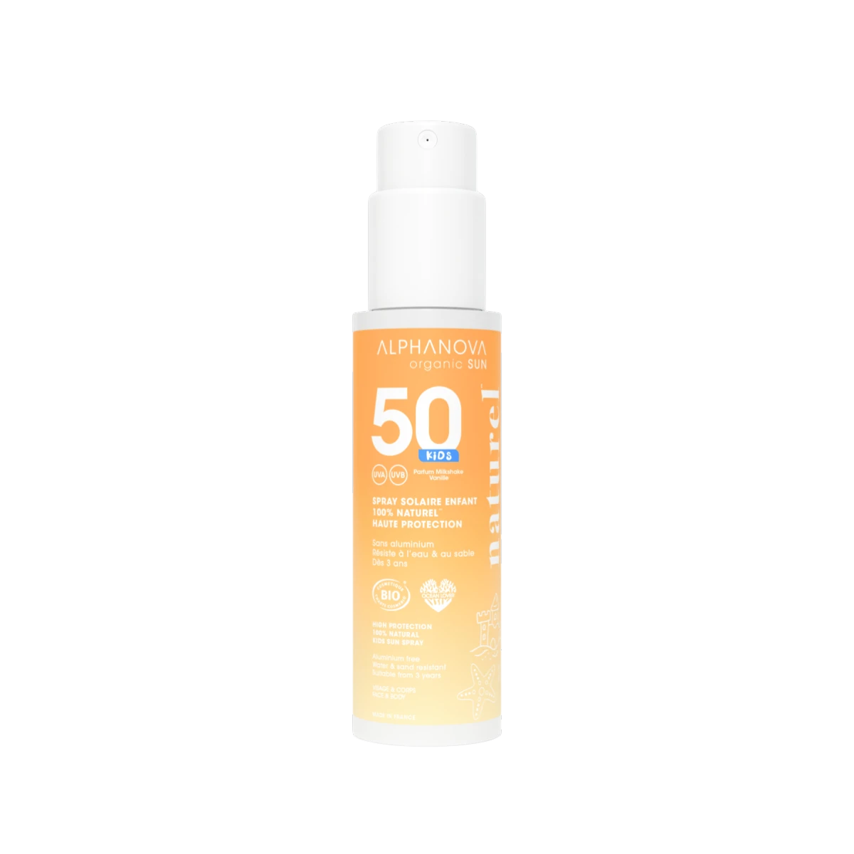 Protector Solar BIO SPF50 Kids 100gr. - Alphanova