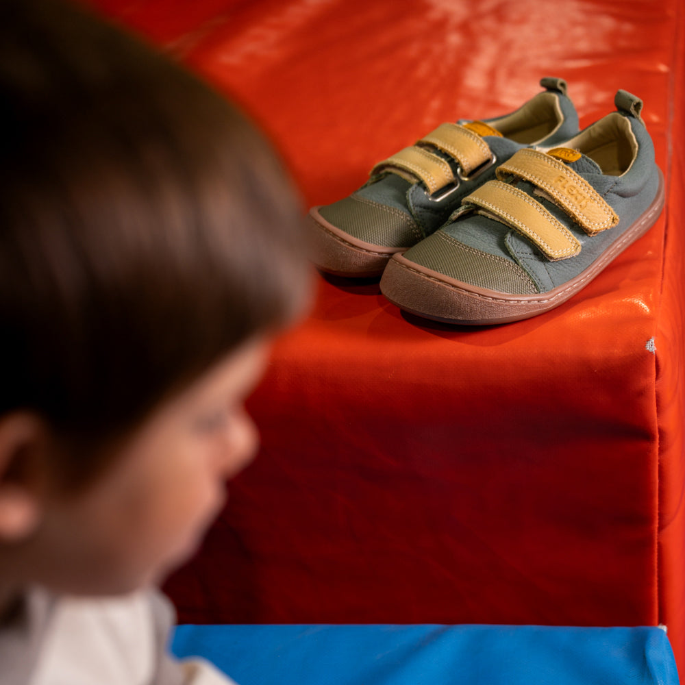 Deportivas casual Kids Flexi Nens - 9000-R Kaki Bosque