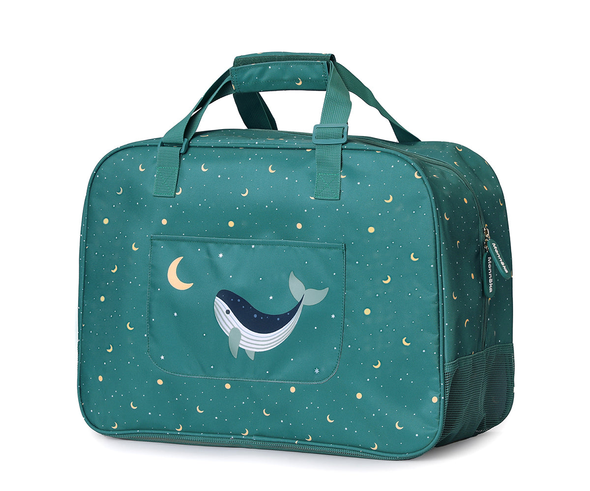 Bolso de Playa con Rejilla Monnëka Tutete - Whale Teal
