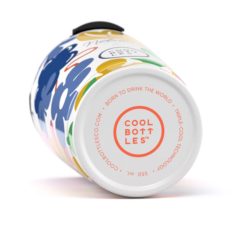Vaso de Acero Inoxidable 550ml Cool Bottles Colors - Nébula - Floral Madness