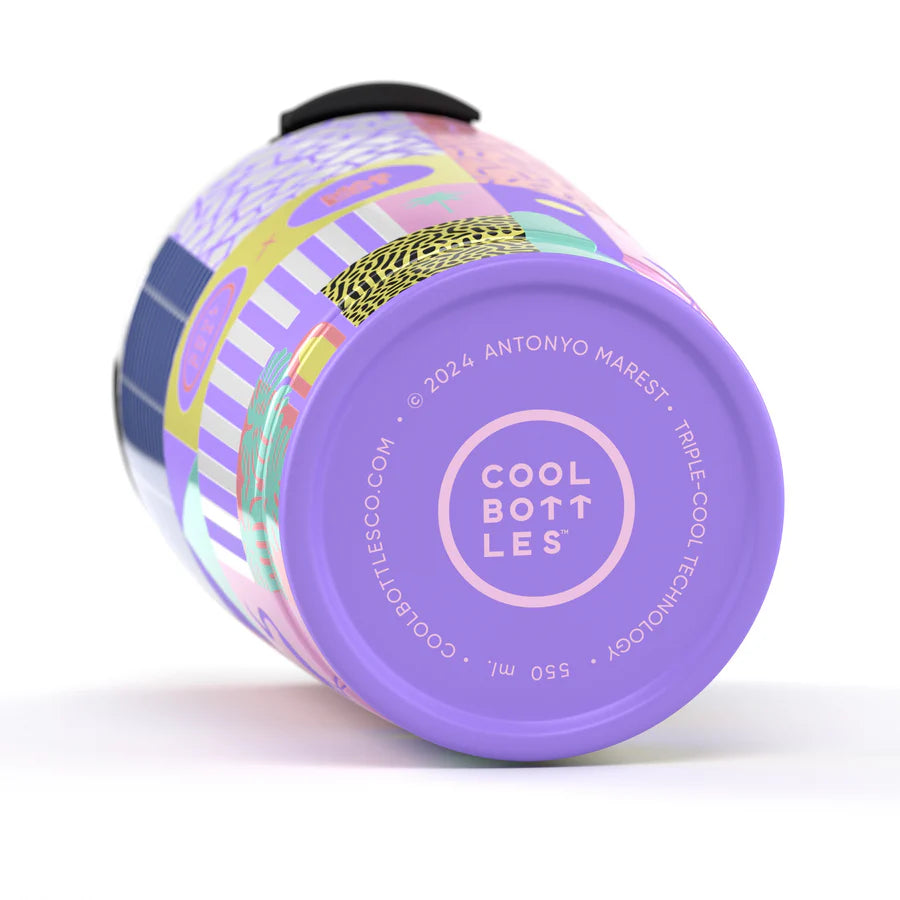 Vaso de Acero Inoxidable 550ml Cool Bottles Colors - Antonyo Marest - René