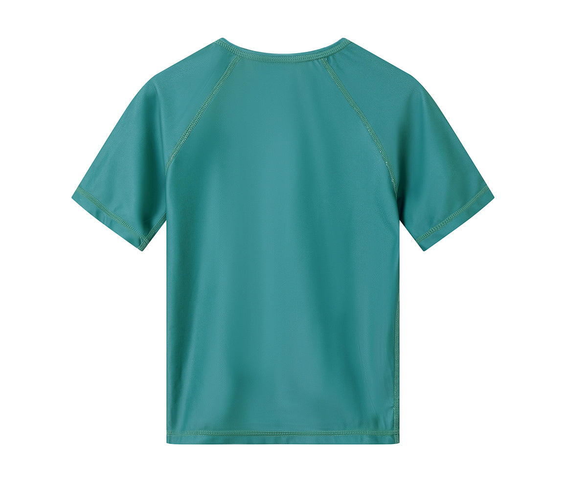 Camiseta Protección Solar Monnëka Tutete - Whale Teal