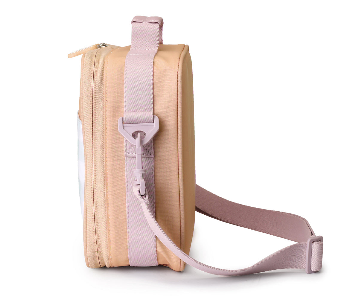 Nevera Rígida Stripes Apricot - Monnëka Tutete