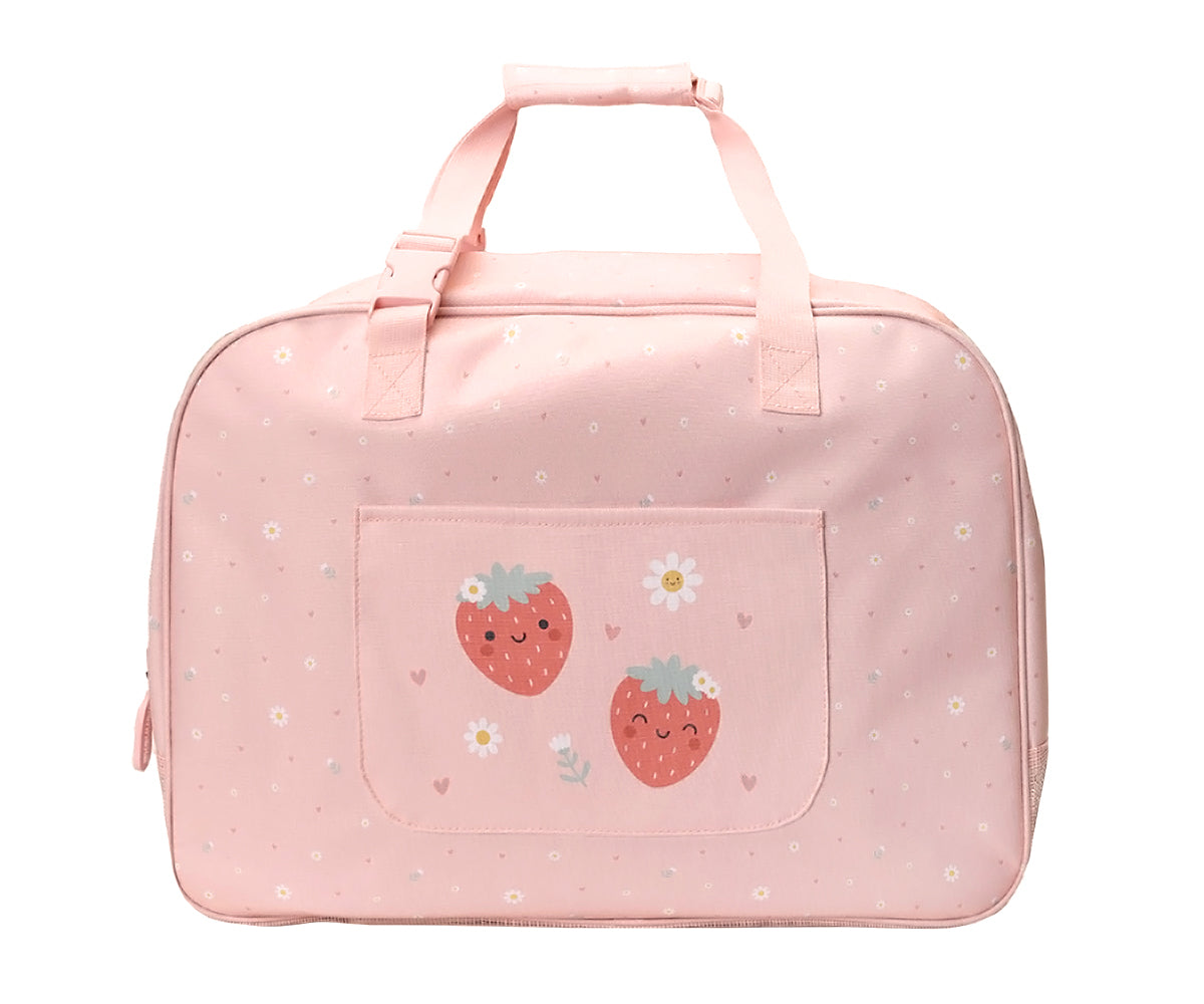 Bolso de Playa con Rejilla Strawberries - Monnëka Tutete