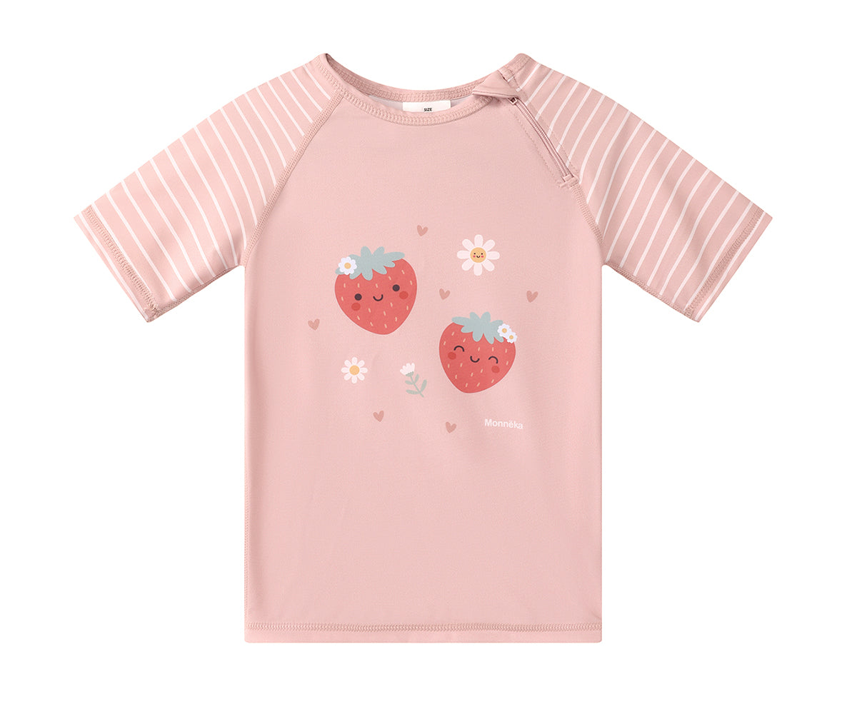Camiseta Protección Solar Strawberries - Monnëka Tutete
