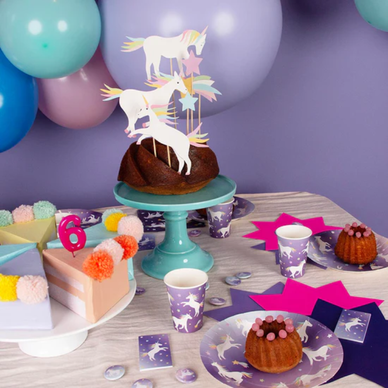 Plato de papel Unicornio My Little Day
