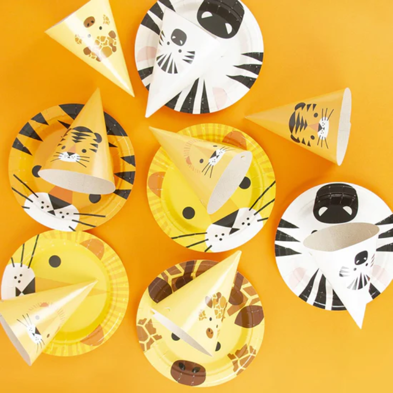 Invitaciones de papel Safari My Little Day