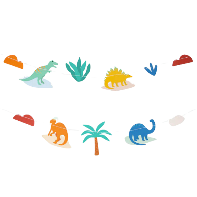 Guirnalda de papel Dinosaurio My Little Day
