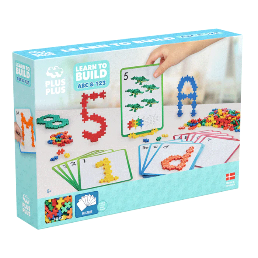ABC & 123 Plus plus 600 piezas