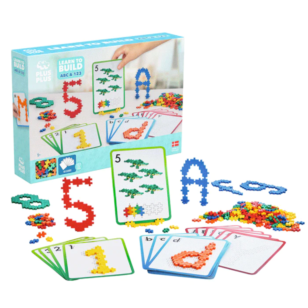 ABC & 123 Plus plus 600 piezas