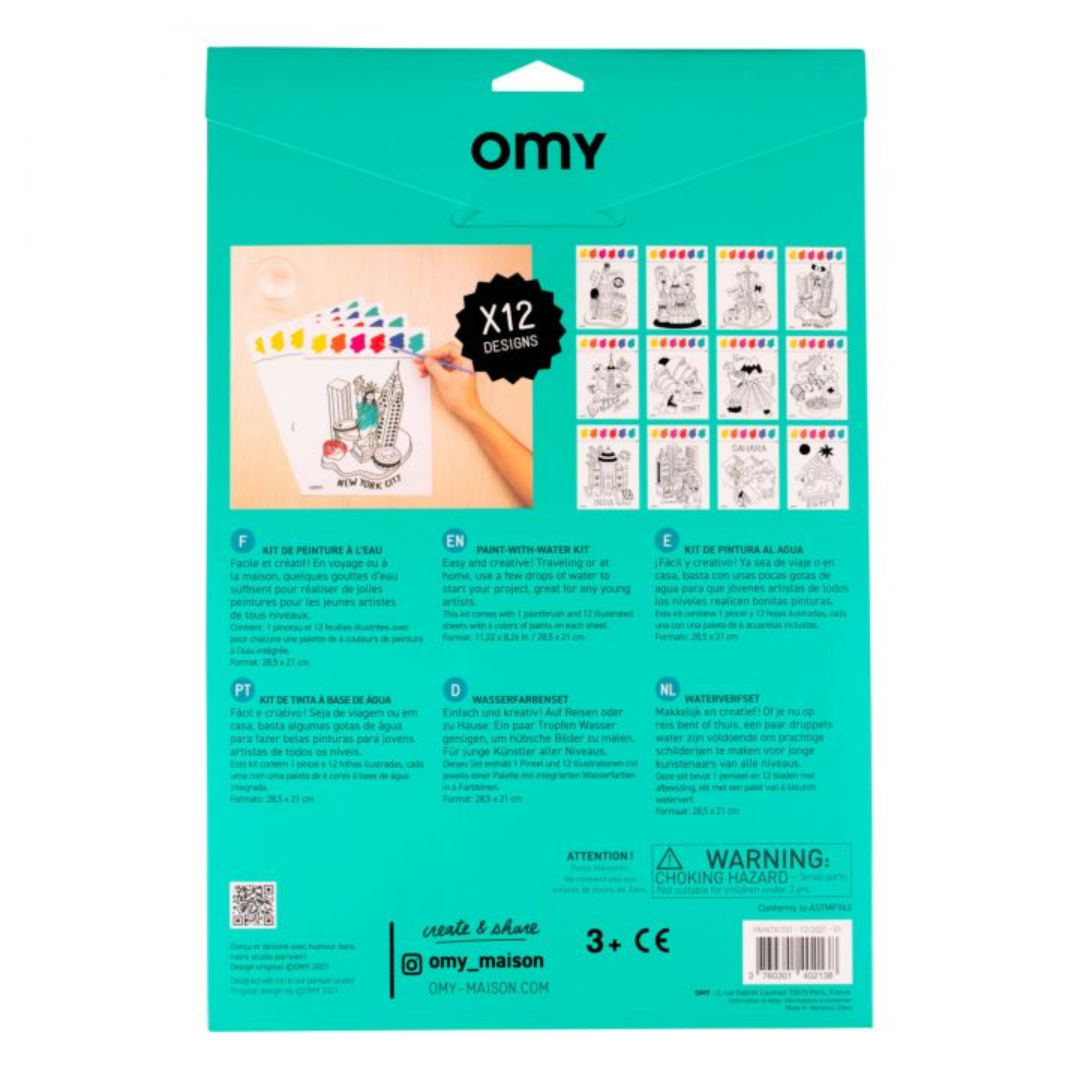 Kit de pintura al agua Atlas Omy