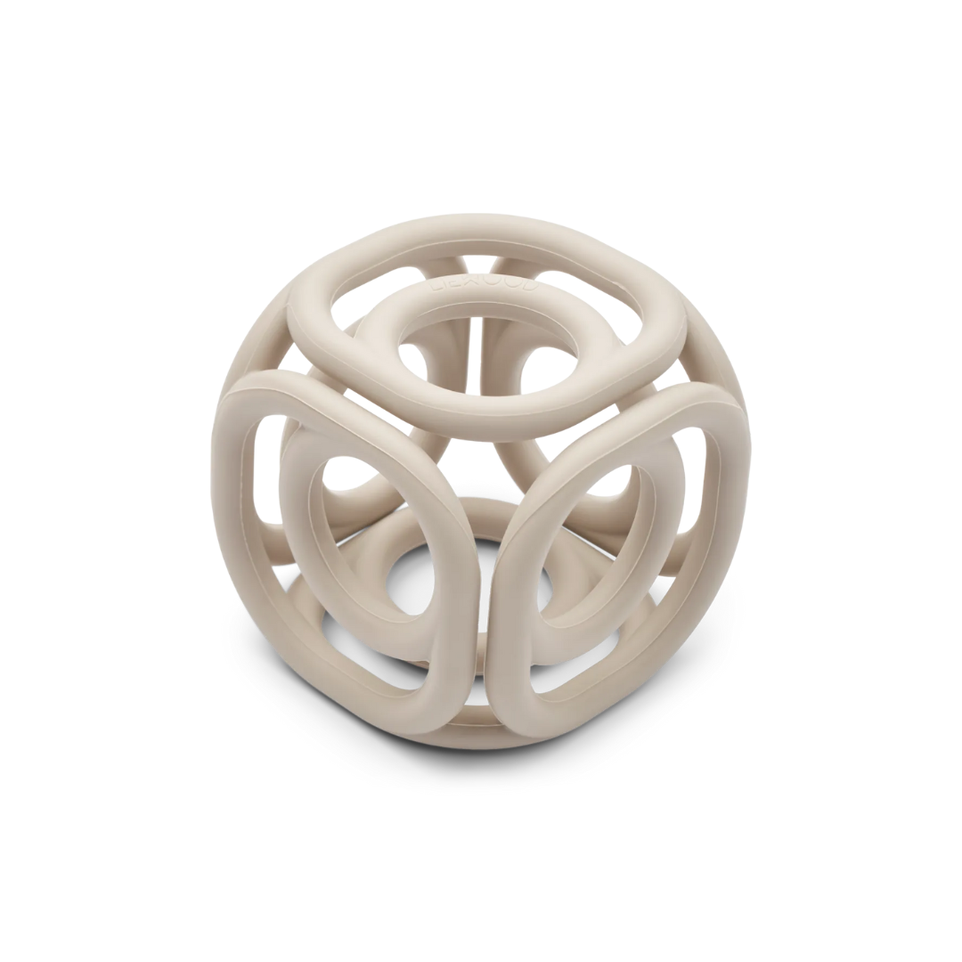 Pelota mordedor de silicona Liewood Arnaud Teether Sandy
