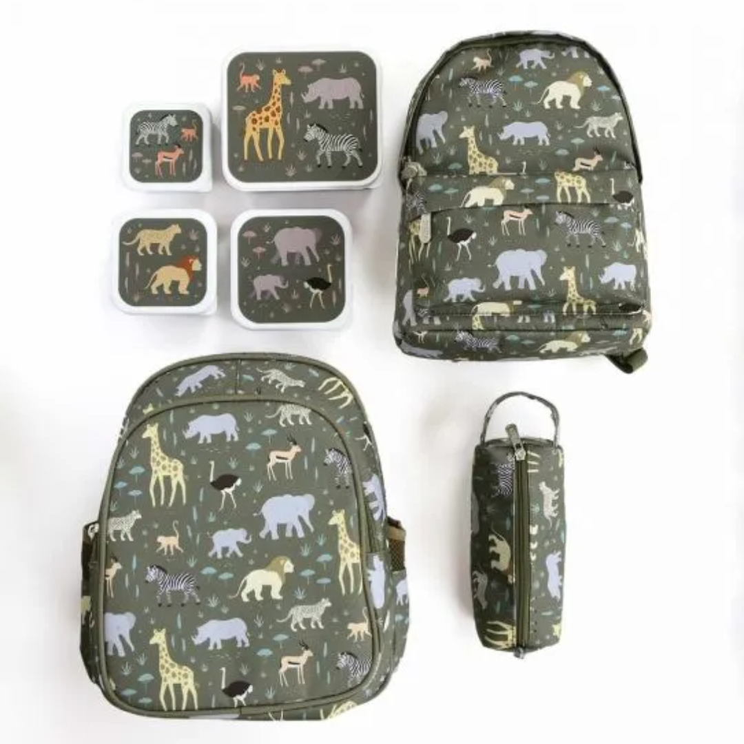 Set cajas almuerzo - A Little Lovely Company Savanna