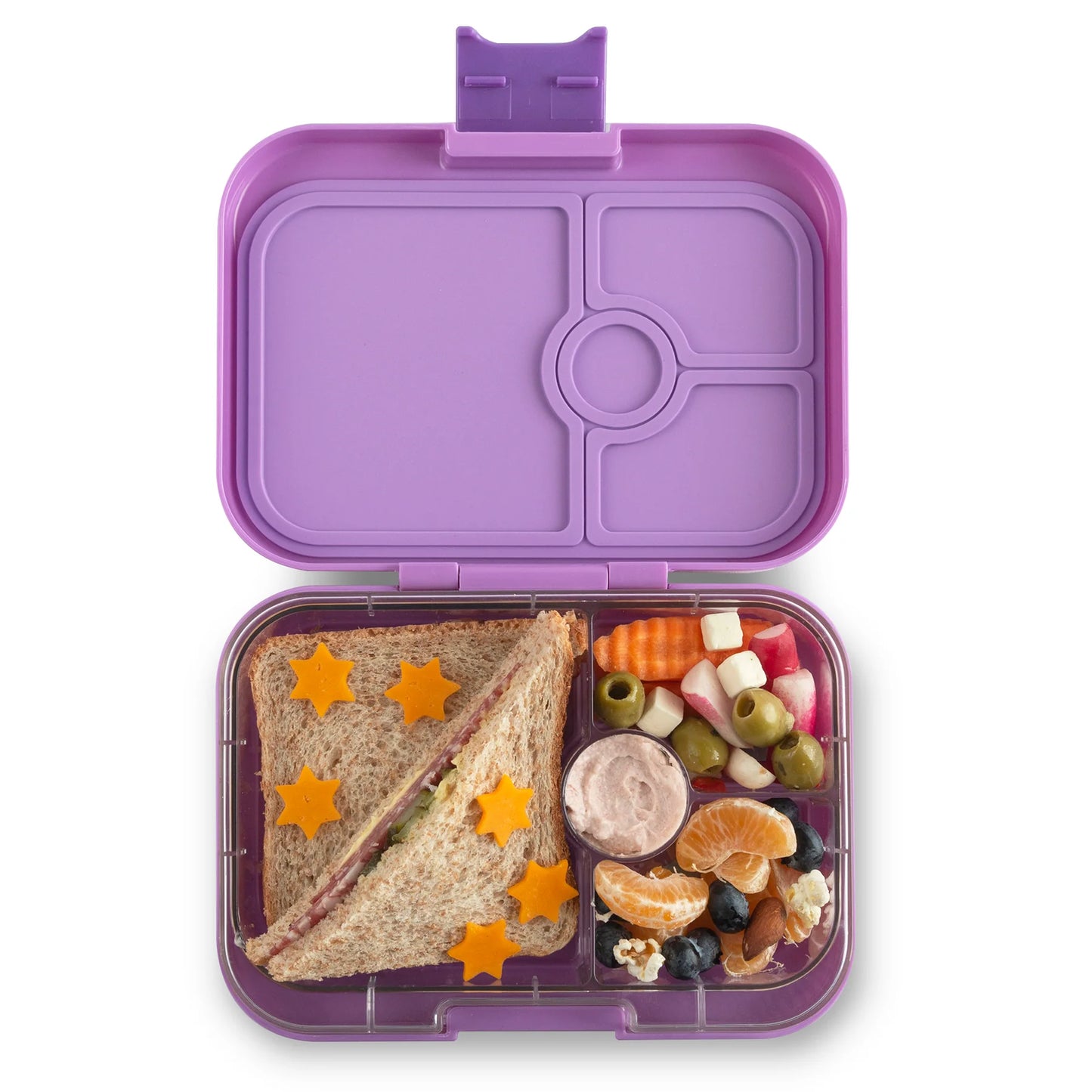 Fiambrera Yumbox Panino Unicorn Lavanda Purple