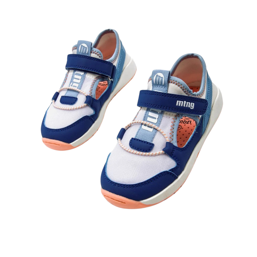 Deportivas Kids Mustang - Free Mesh FF Blanco
