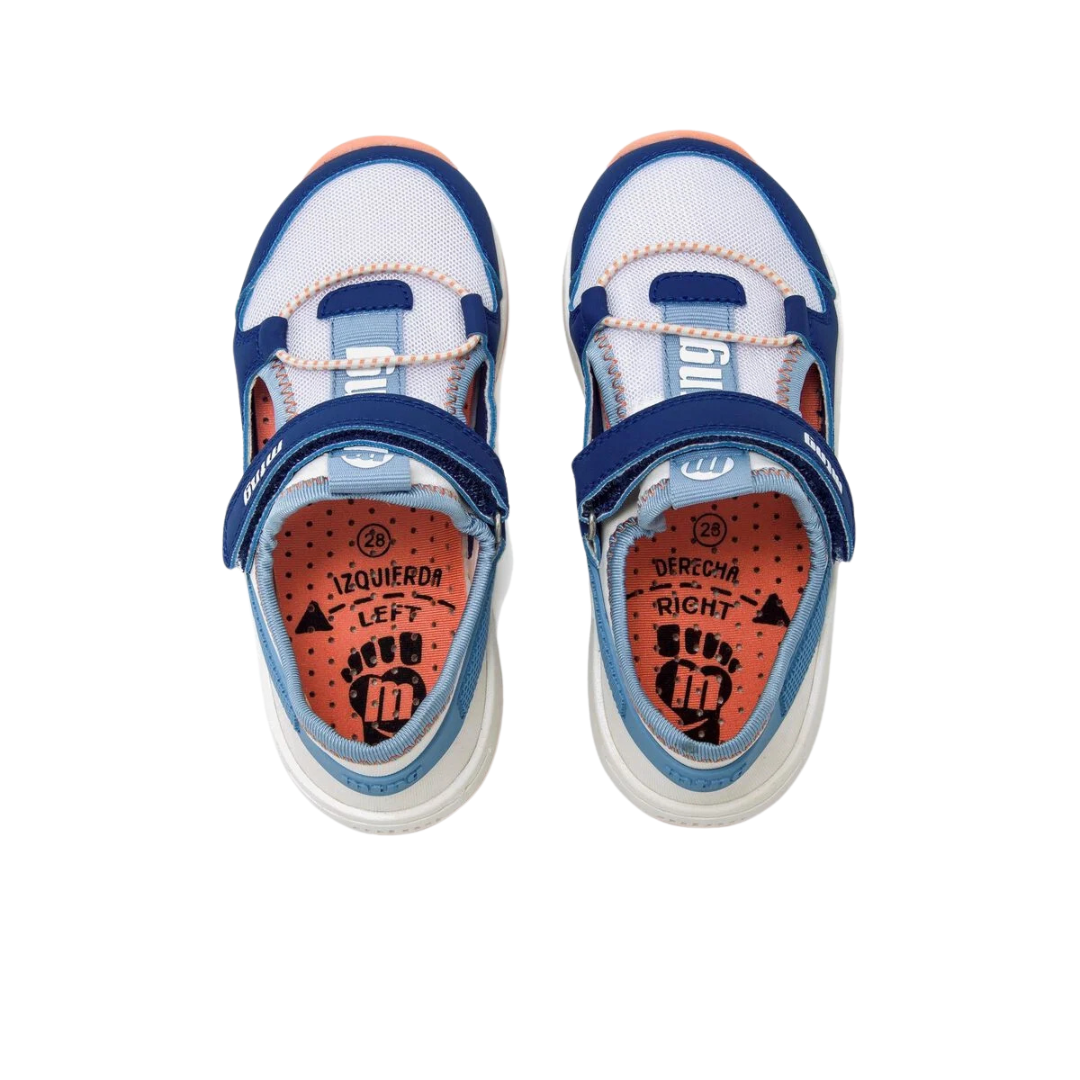 Deportivas Kids Mustang - Free Mesh FF Blanco