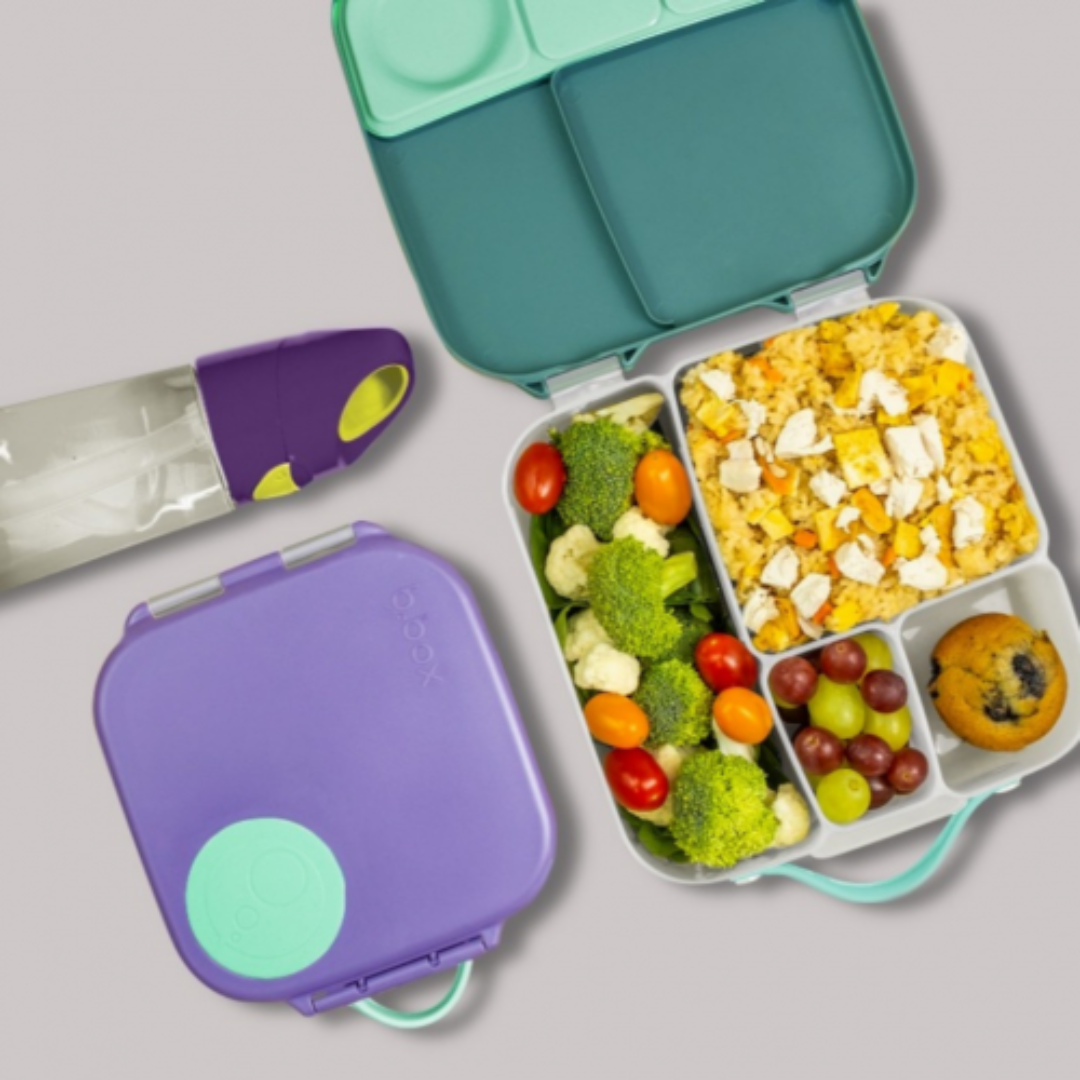 Caja Almuerzo con Gel Refrigerante Verde Esmeralda b.box