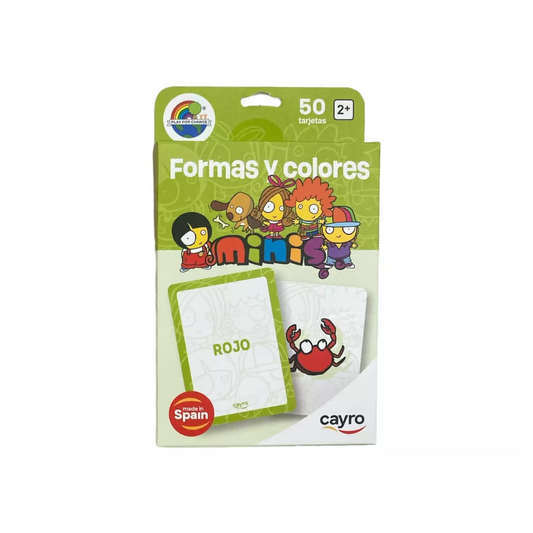 Formas Y Colores Flash Card - Cayro
