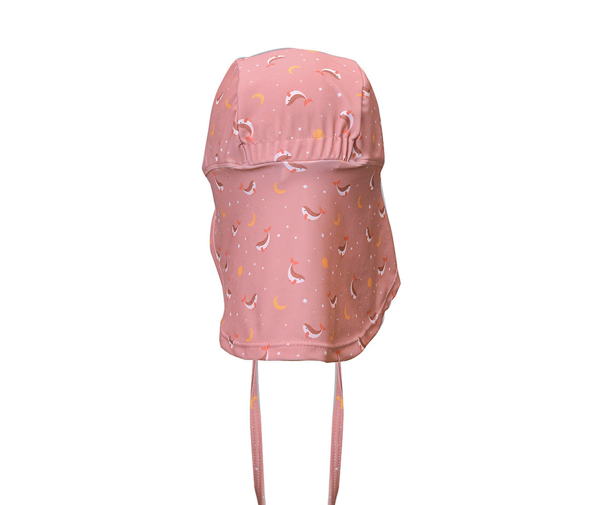 Gorro Playa Bebé Monnëka Tutete - Whale Pink