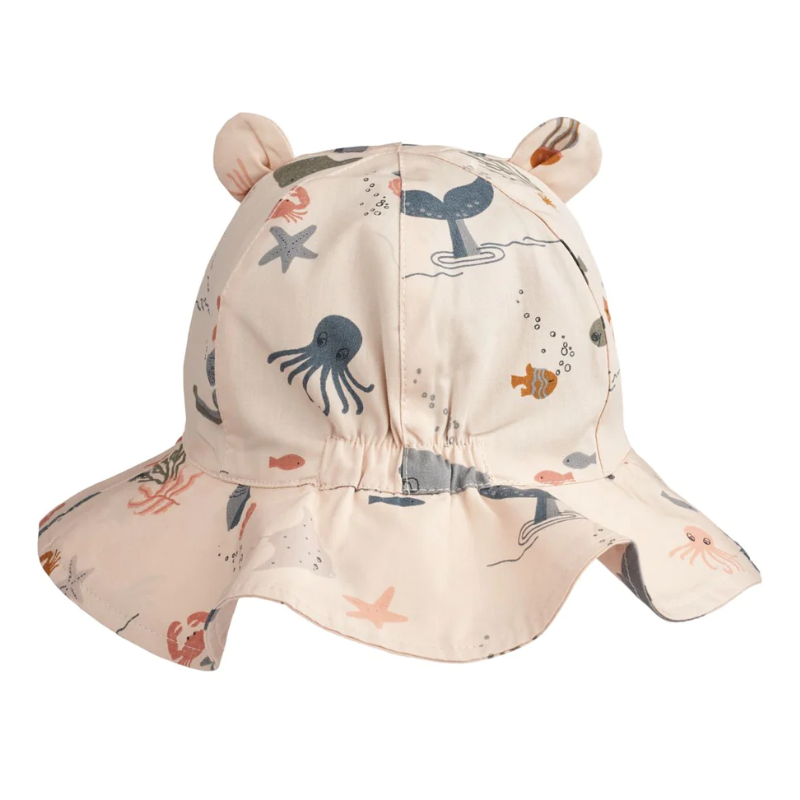 Gorro Amelia Printed sun Liewood Sea creature