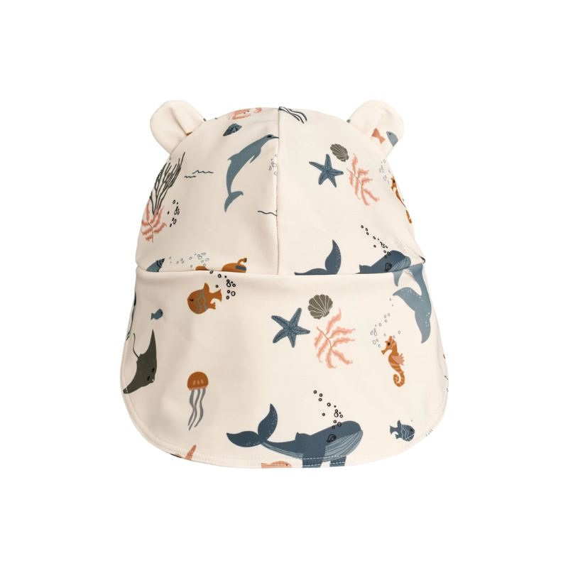 Gorro con protección solar Senia sun Liewood Sea Creature
