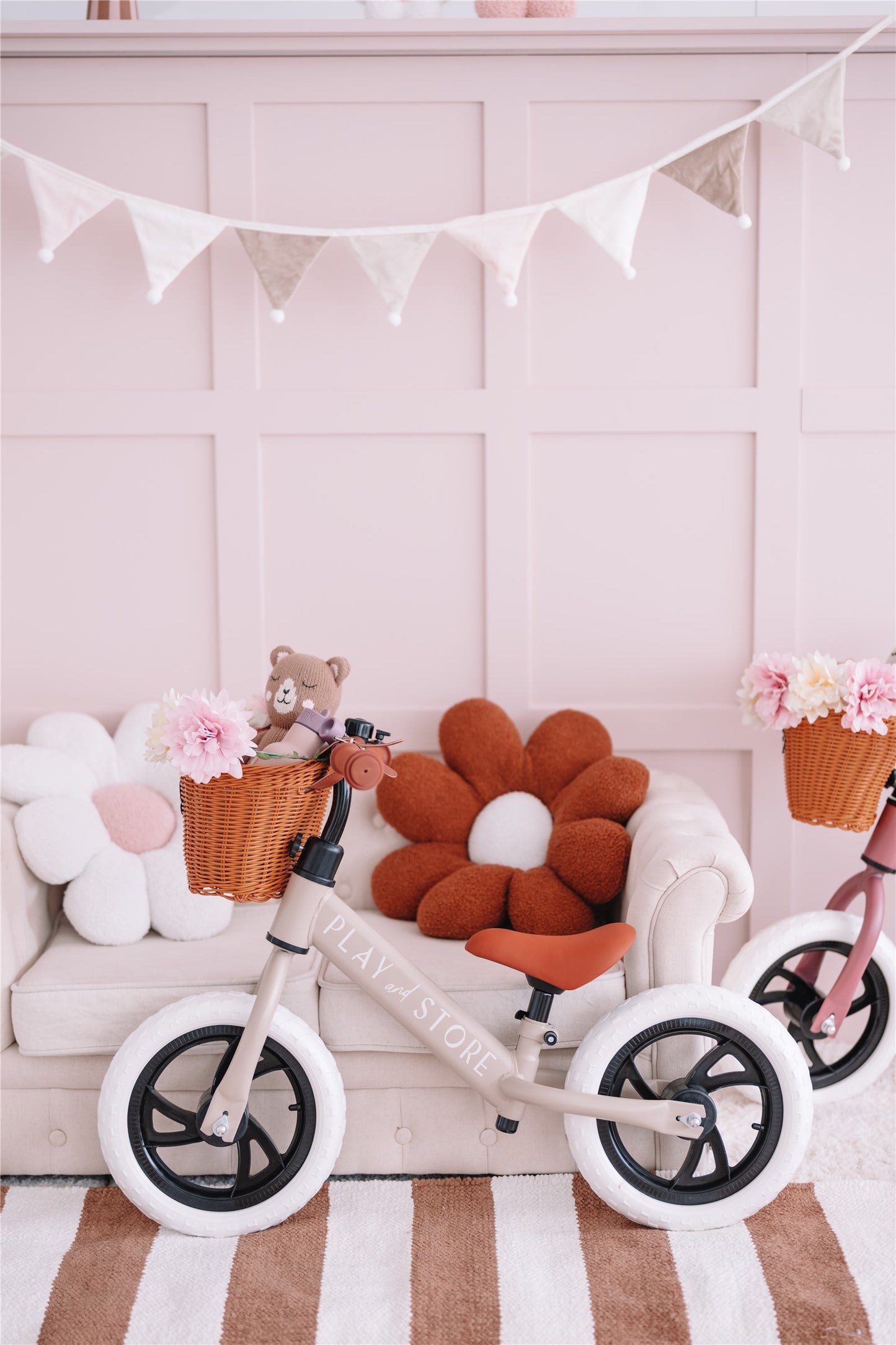 Bici sin pedales Play and Store - Premium Taupe