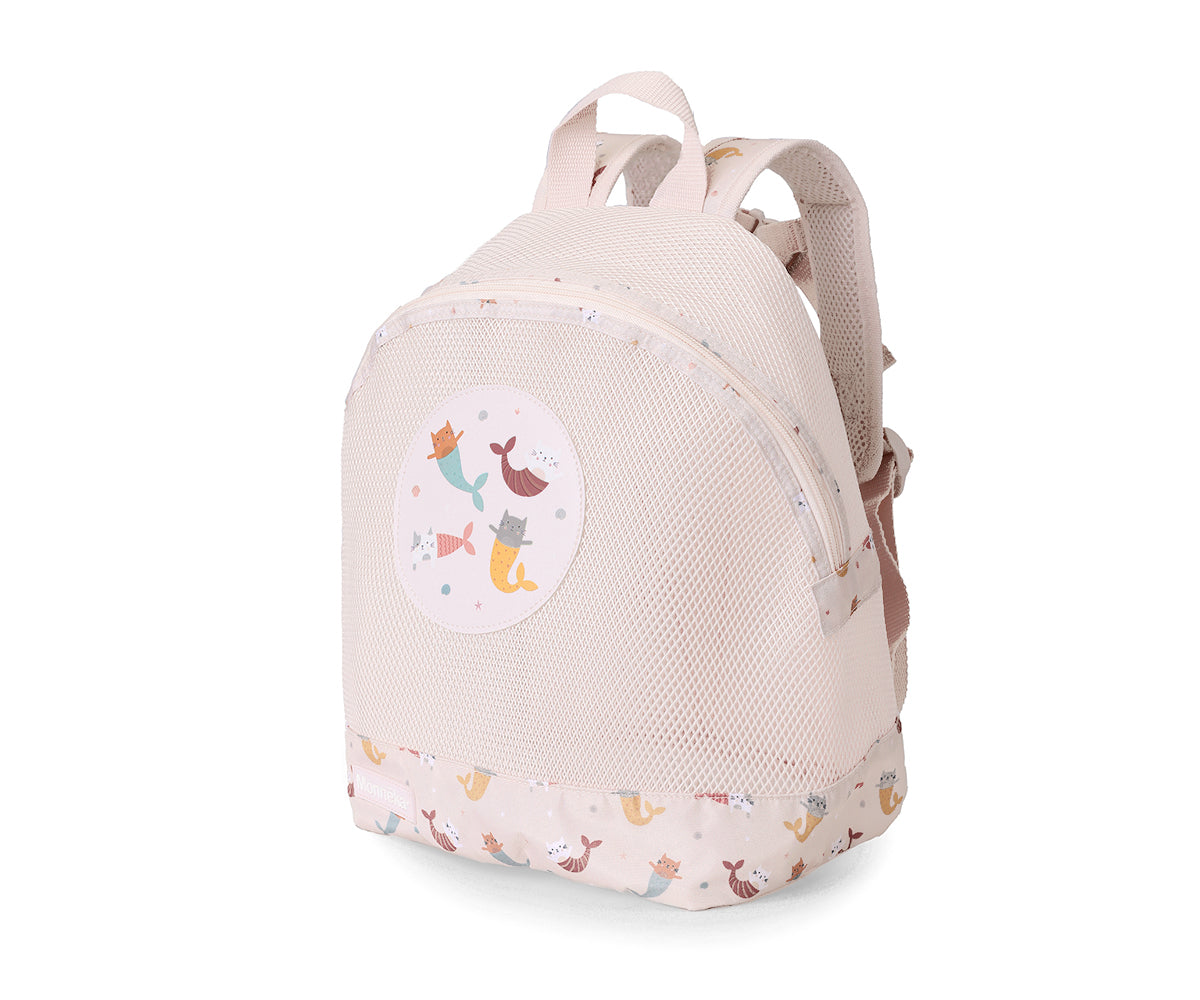 Mochila Playa Infantil Antiarena Monnëka Tutete - Mermaid Cats