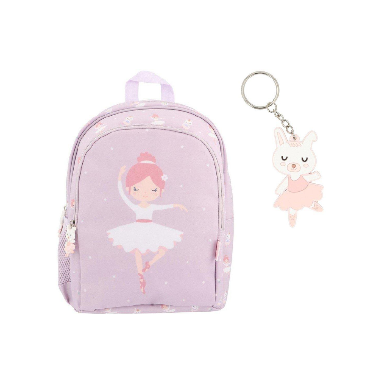 Mochila Mediana + Llavero Ballet Tutete