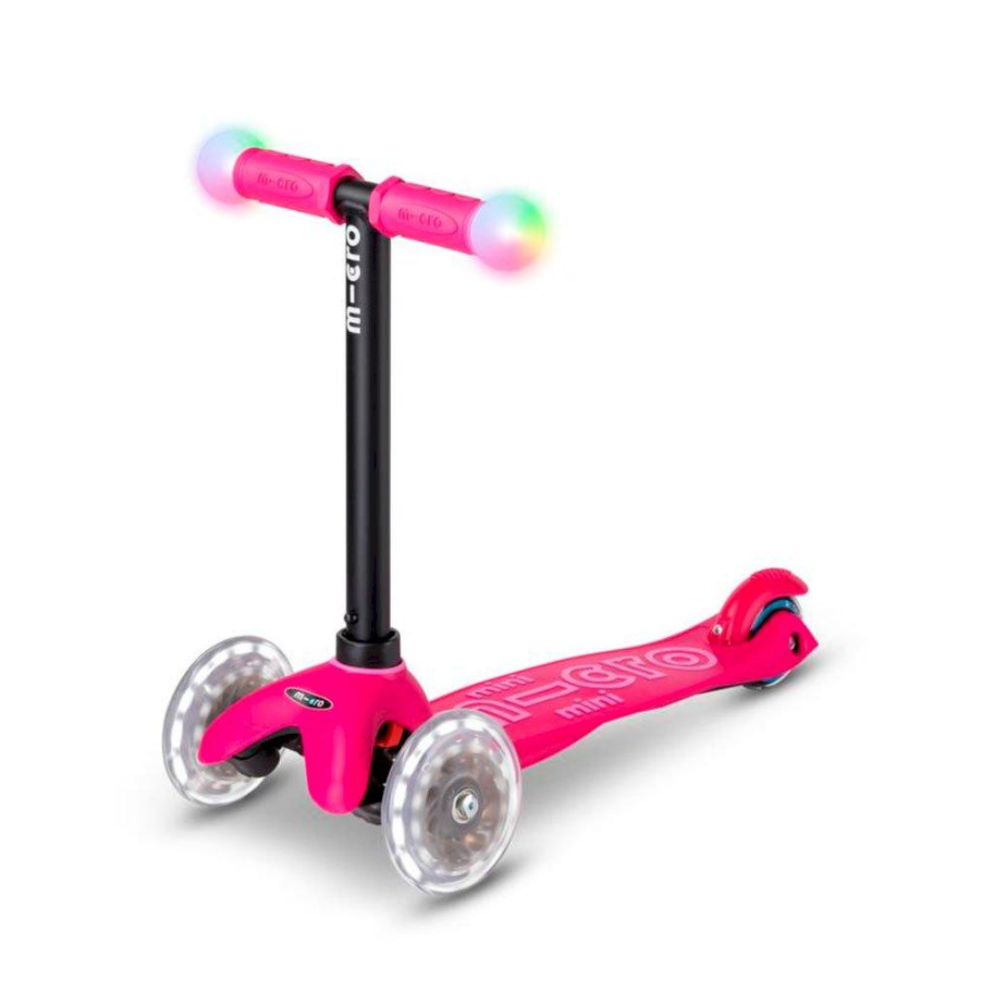 Patinete Micro mini2 3en1 Deluxe Magic Led Rosa