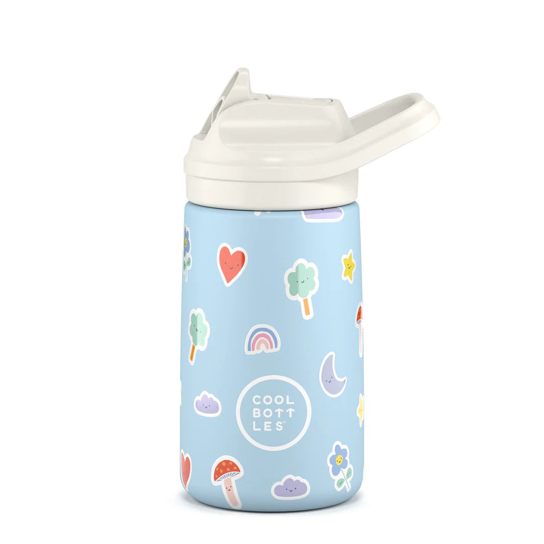Botella térmica 350ml Cool Bottles - Kiddies Rainbow Clouds